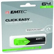 Pen Drive B110 Click Easy Emtec - USB 3.2 - 64 GB - ECMMD64GB113 (Verde)