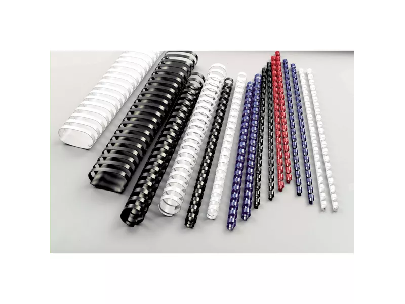 Dorsini Spiralati Plastici GBC - 6 mm - 25 Fogli - 4028213 (osso Conf. 100)