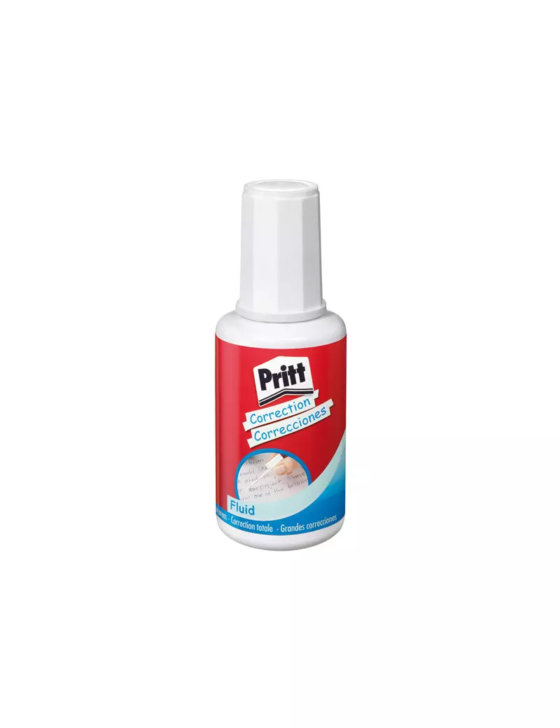 Correttore Liquido Pritt Fluid - 20 ml - 674147 (Bianco) Correttore Liquido Pritt Fluid - 20 ml - 674147 (Bianco)