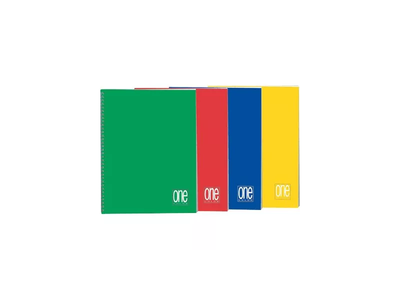 Blocco Spiralato One Color Blasetti - 16,2x21 cm - 1R - 60 Fogli Blocco Spiralato One Color Blasetti - 16,2x21 cm - 1R - 60 Fogli