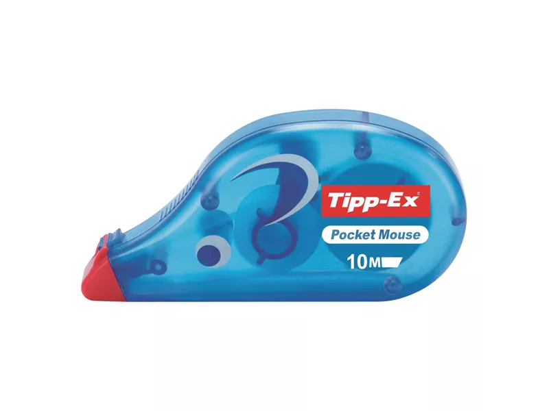 Correttore a Nastro Pocket Mouse Tipp-Ex Bic - 4,2 mm x 10 m - 8207891 (Conf. 10)