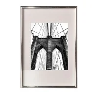 Cornice in PVC e Crilex Methodo - 21x30 cm - K980165 (Argento)