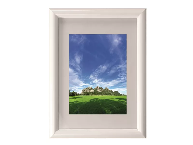 Cornice in Legno e Crilex Methodo - 21x30 cm - K990102 (Bianco)