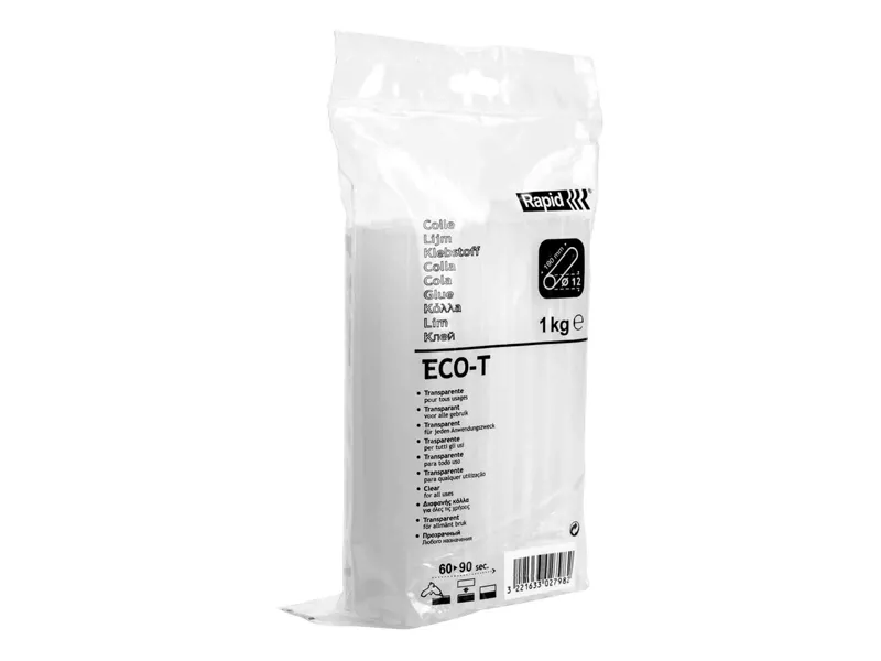Ricarica Colla Stick Termofusibile Rapid - 19 cm - 40302799 (Trasparente Conf. 1 kg)