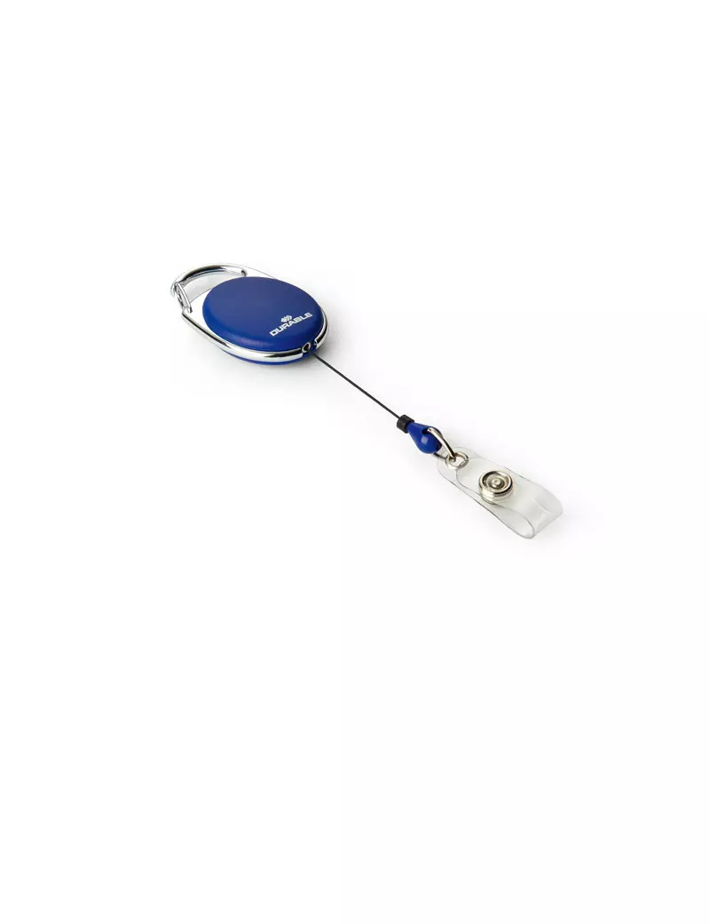 Cordoncino con Meccanismo a Chiocciola Yo-Yo Style Durable - 80 cm - 8324-07 (Blu Conf. 10)