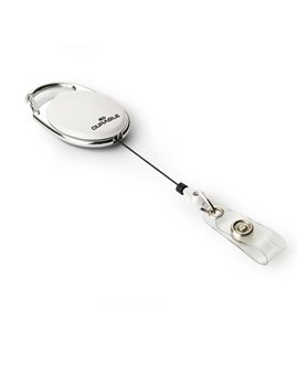 Cordoncino con Meccanismo a Chiocciola Yo-Yo Style Durable - 80 cm - 8324-02 (Bianco Conf. 10)