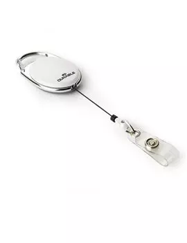 Cordoncino con Meccanismo a Chiocciola Yo-Yo Style Durable - 80 cm - 8324-02 (Bianco Conf. 10)