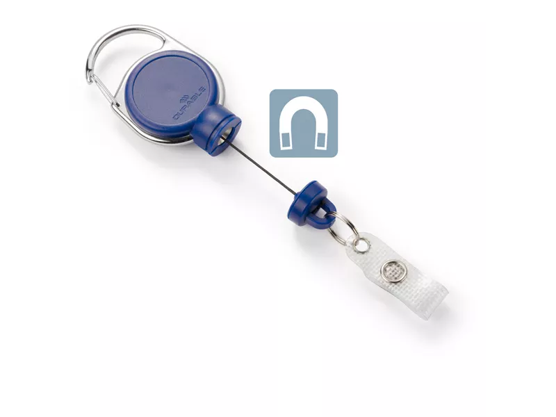 Cordoncino con Meccanismo a Chiocciola Extra Strong Durable - 60 cm - 8329-07 (Blu)