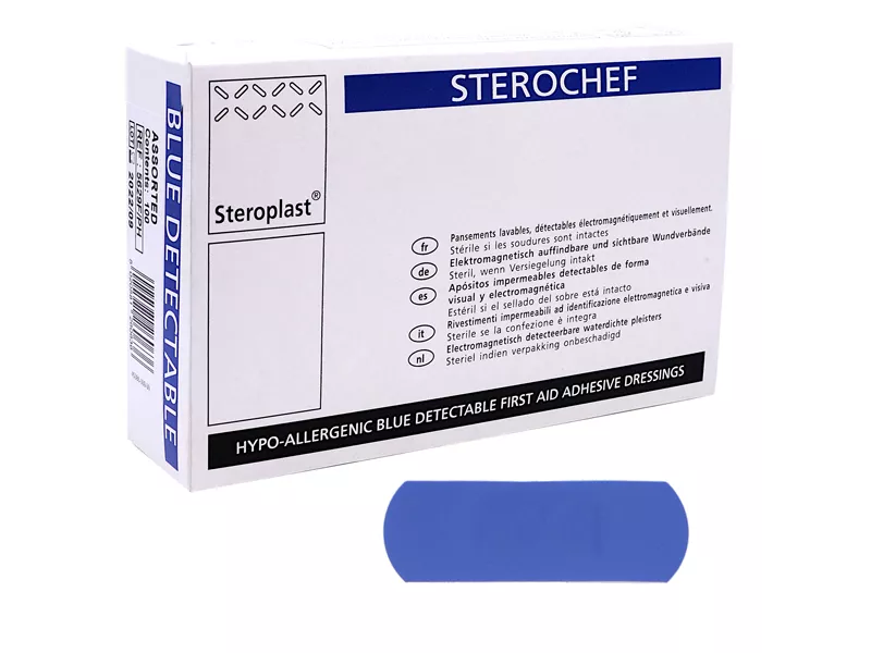 Cerotti Detectable PVS - 2x7 cm - CER029 (Blu Conf. 100)