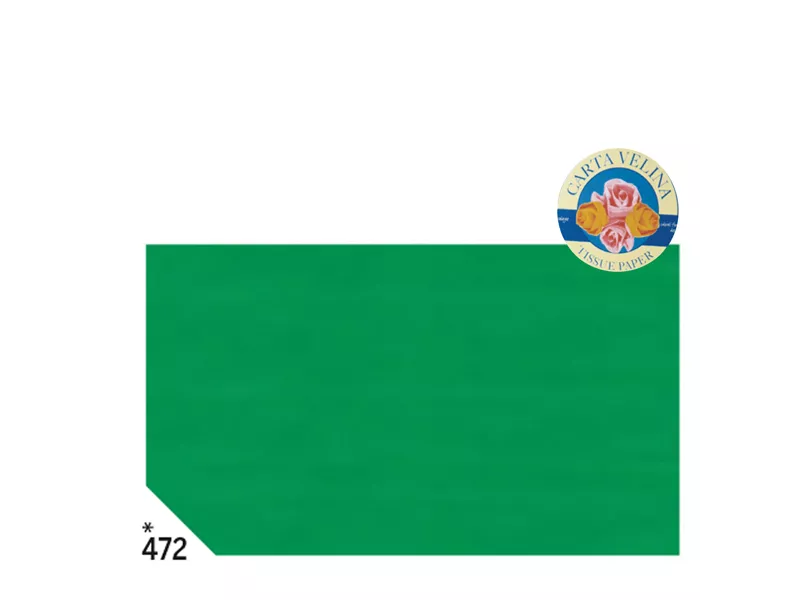 Carta Velina Rex Sadoch - 50x70 cm - KV106472 (Verde Prato Conf. 26)