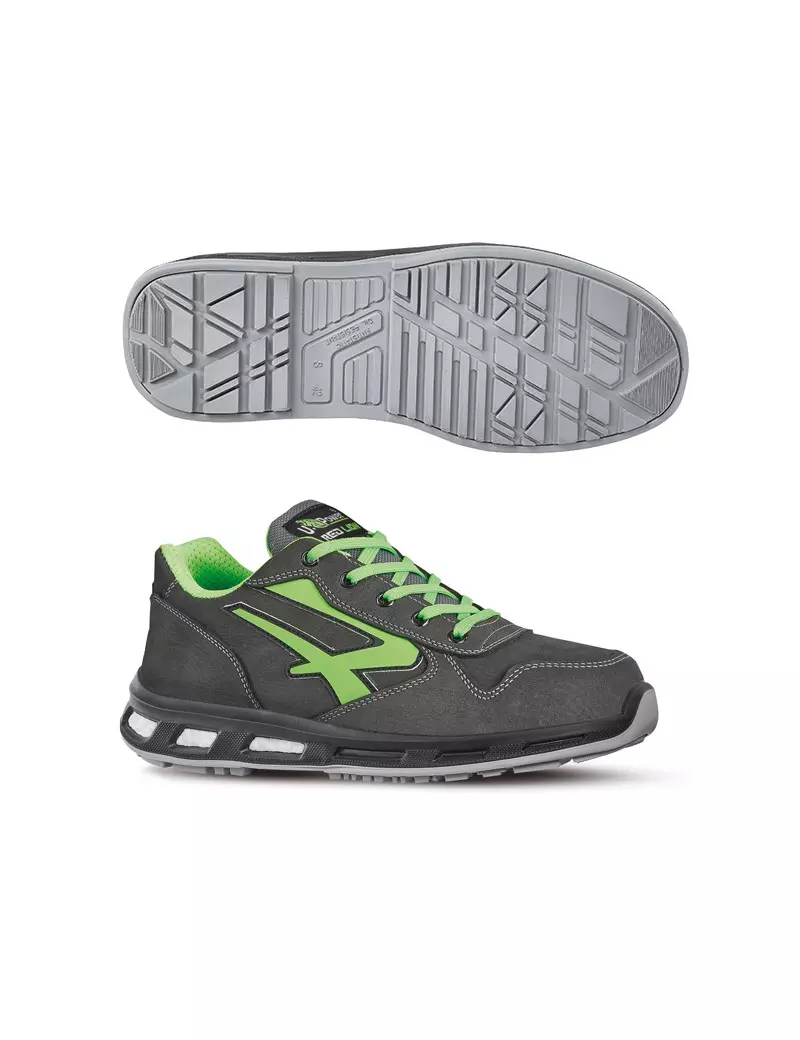 Scarpe Antinfortunistiche Yoda U-Power - Numero 48 - RL20174-48 (Grigio e Verde) Scarpe Antinfortunistiche Yoda U-Power - Numero 48 - RL20174-48 (Grigio e Verde)