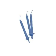 Candelina per Torta Big Party - con Supporto - 70402 (Azzurro Conf. 12)