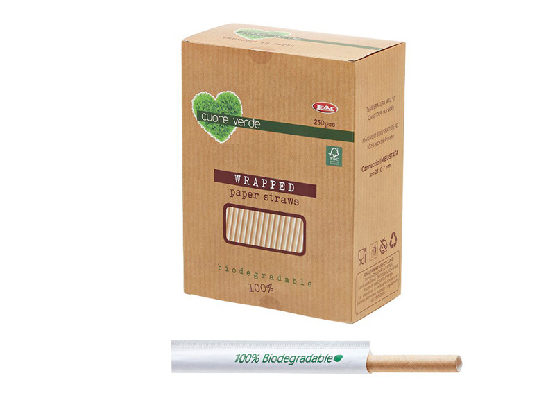 Cannucce in Carta Kraft Bio Big Party - 21 cm - B950 (Avana Conf. 250) Cannucce in Carta Kraft Bio Big Party - 21 cm - B950 (Avana Conf. 250)