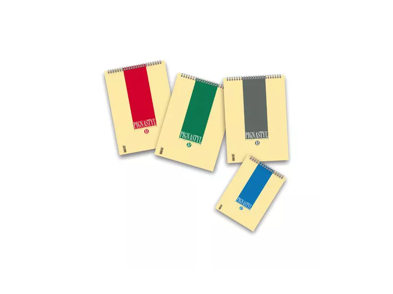 Blocco Spiralato Pignastyl Pigna - A5 - 5 mm - 60 Fogli - 02156275M (Conf. 10) Blocco Spiralato Pignastyl Pigna - A5 - 5 mm - 60 Fogli - 02156275M (Conf. 10)
