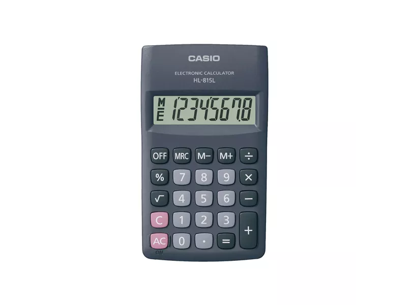 Calcolatrice Tascabile HL-815L Casio (Grigio)