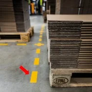 Adesivo di Segnalazione Durable - Striscia - 5x15 cm - 1703-04 (Giallo Conf. 10)