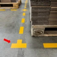 Adesivo di Segnalazione Durable - T - 10x15 cm - 1700-04 (Giallo Conf. 10)