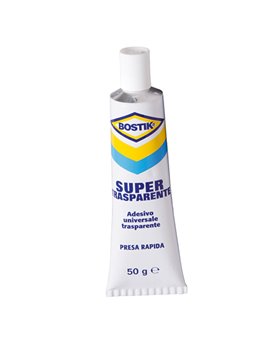 Colla Universale Supertrasparente Bostik 50 g D2335 8710439282558