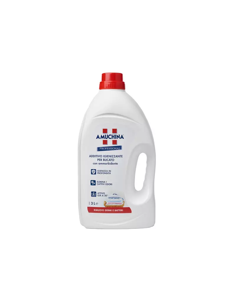Additivo Bucato Igienizzante Liquido Amuchina Professional - 419623 (Conf. 3 Litri) Additivo Bucato Igienizzante Liquido Amuchina Professional - 419623 (Conf. 3 Litri)