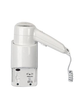 Asciugacapelli Yul Basic Medial International - Aggancio Laterale - 1200 W - 704001 (Bianco)