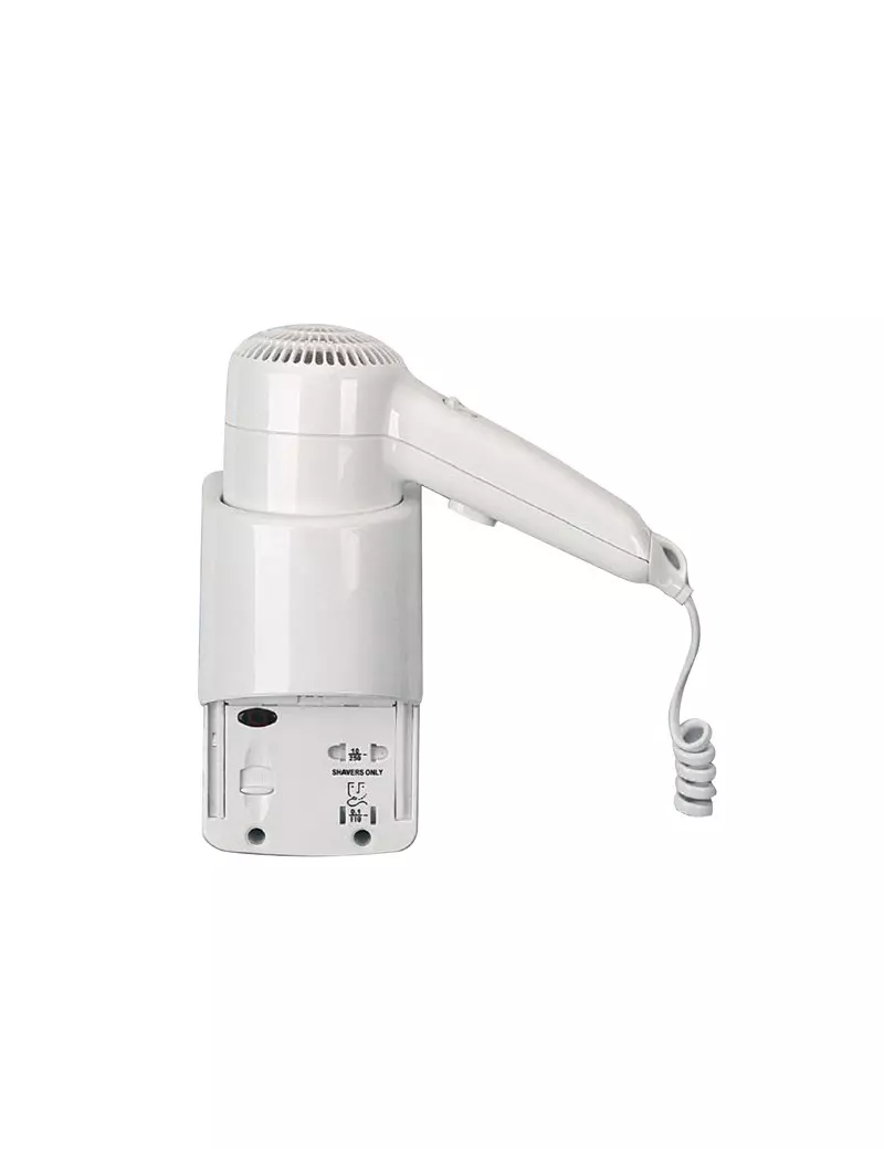 Asciugacapelli Yul Basic Medial International - Aggancio Laterale - 1200 W - 704001 (Bianco)