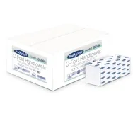 Asciugamani a C Comfort Bulky Soft - 2 Veli - 153 Strappi - 85560 (Bianco Conf. 20)