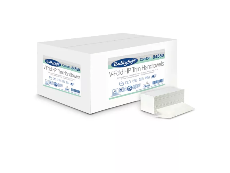 Asciugamani a V Comfort Bulky Soft - 2 Veli - 210 Strappi - 84550 (Bianco Conf. 15) Asciugamani a V Comfort Bulky Soft - 2 Veli - 210 Strappi - 84550 (Bianco Conf. 15)