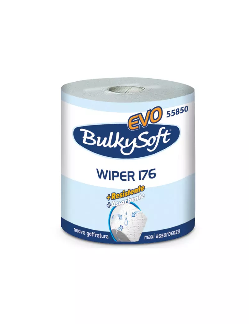 Bobina Asciugatutto Classic Bulky Soft - 2 Veli - 800 Strappi - 55850 (Bianco Conf. 2) Bobina Asciugatutto Classic Bulky Soft - 2 Veli - 800 Strappi - 55850 (Bianco Conf. 2)