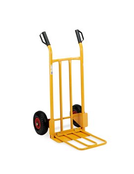 Carrello Portatutto in Acciaio Robustus Garden Friend - 300 kg - C1299009 (Giallo)