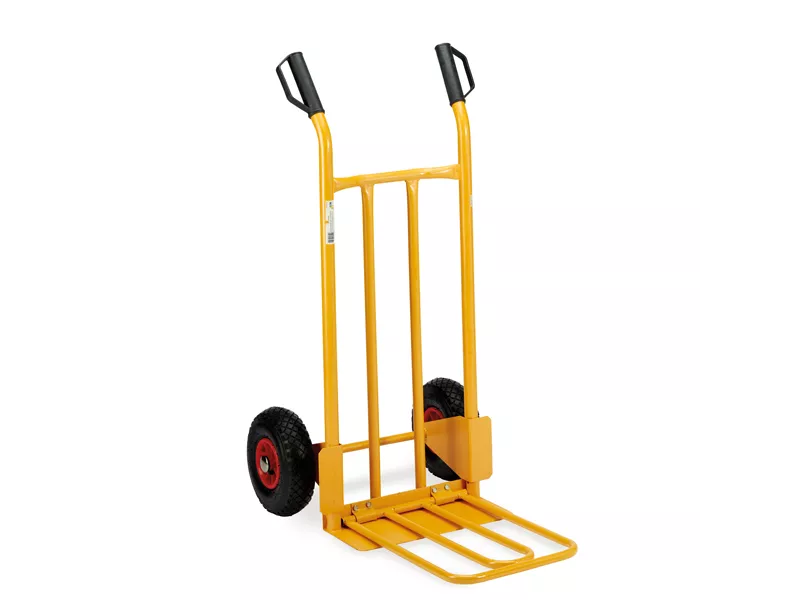 Carrello Portatutto in Acciaio Robustus Garden Friend - 300 kg - C1299009 (Giallo)