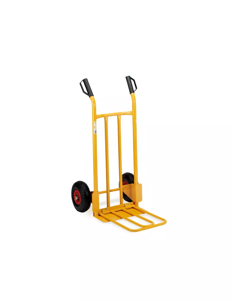 Carrello Portatutto in Acciaio Robustus Garden Friend - 300 kg - C1299009 (Giallo)