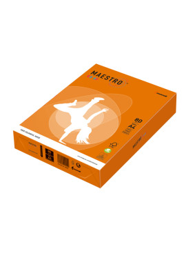 Carta Colorata Maestro Color Mondi - A4 - 80 g - 7020 (Arancio Forte Conf. 250)