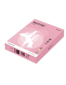 Carta Colorata Maestro Color Mondi - A4 - 80 g - 7005 (Rosa Tenue Conf. 500)