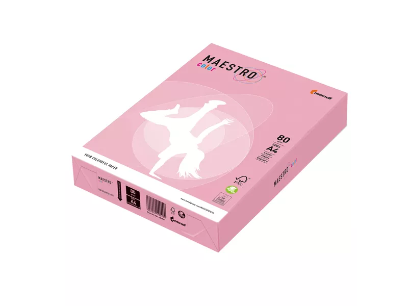 Carta Colorata Maestro Color Mondi - A4 - 80 g - 7005 (Rosa Tenue Conf. 500) Carta Colorata Maestro Color Mondi - A4 - 80 g - 7005 (Rosa Tenue Conf. 500)