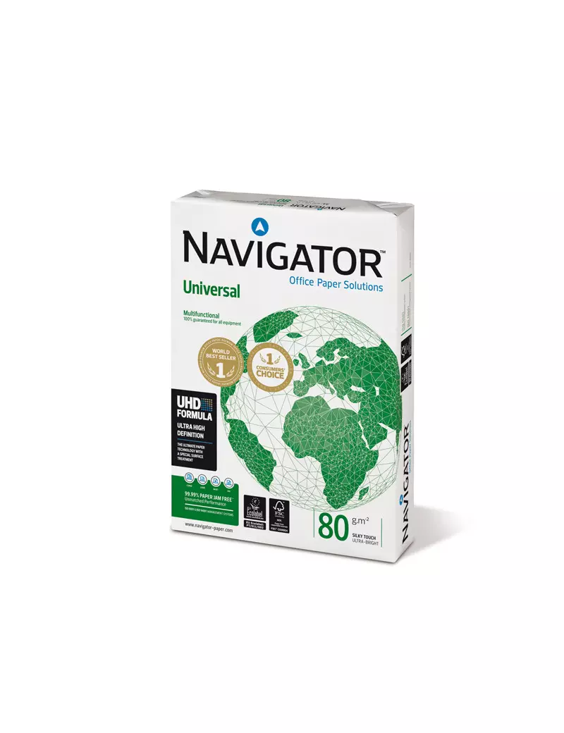 Carta Universal Navigator - A3 - 80 g - 428X80B042297 (Conf. 5) Carta Universal Navigator - A3 - 80 g - 428X80B042297 (Conf. 5)