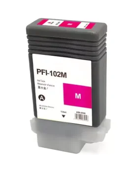 Cartuccia Compatibile Canon PFI-102m 0897B001 (Magenta 130 ml)