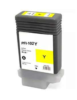 Cartuccia Compatibile Canon PFI-102y 0898B001 (Giallo 130 ml)