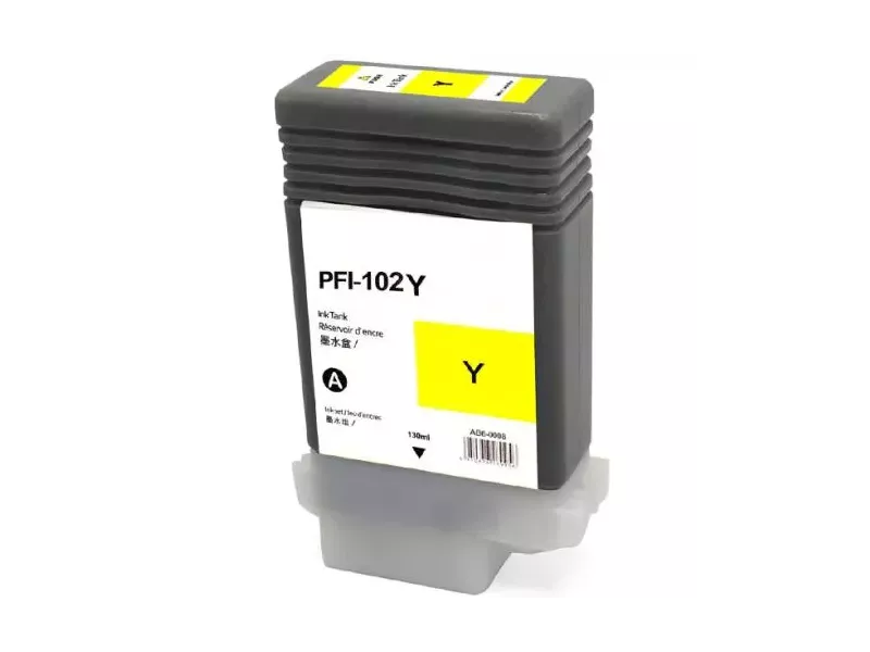 Cartuccia Compatibile Canon PFI-102y 0898B001 (Giallo 130 ml)