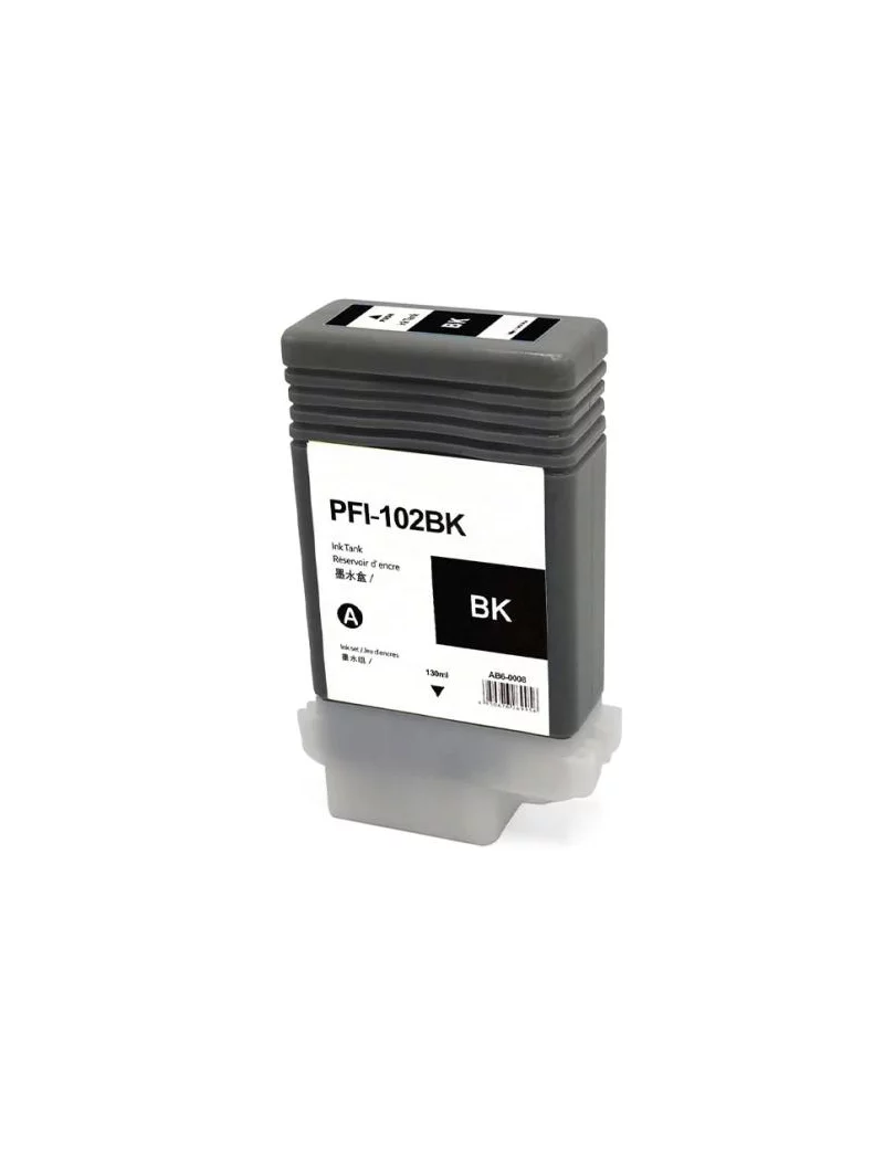 Cartuccia Compatibile Canon PFI-102bk 0895B001 (Nero 130 ml)