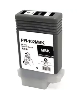 Cartuccia Compatibile Canon PFI-102mbk 0894B001 (Nero Opaco 130 ml)