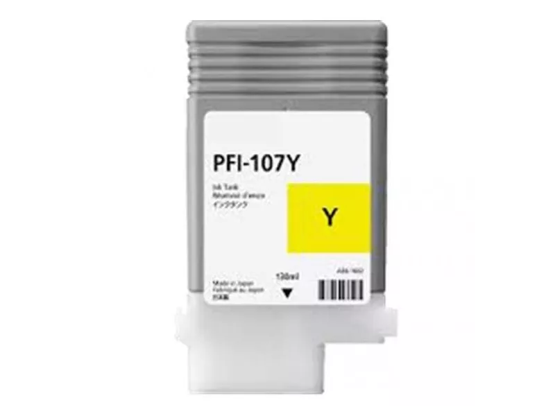 Cartuccia Compatibile Canon PFI-107y 6708B001 (Giallo 130 ml)