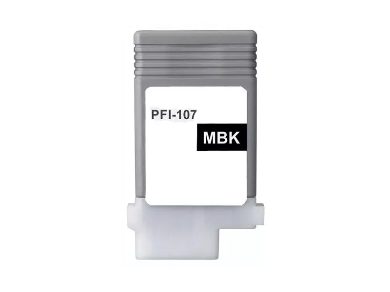 Cartuccia Compatibile Canon PFI-107mbk 6704B001 (Nero Opaco 130 ml)