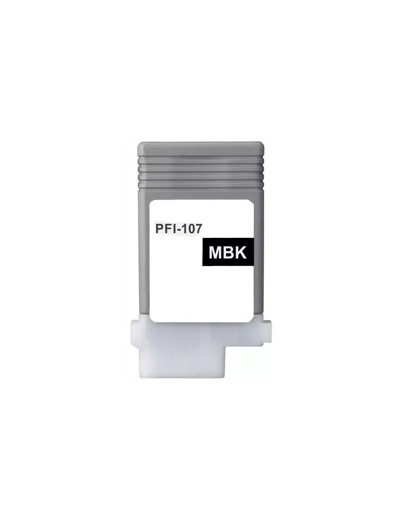 Cartuccia Compatibile Canon PFI-107mbk 6704B001 (Nero Opaco 130 ml) Cartuccia Compatibile Canon PFI-107mbk 6704B001 (Nero Opaco 130 ml)