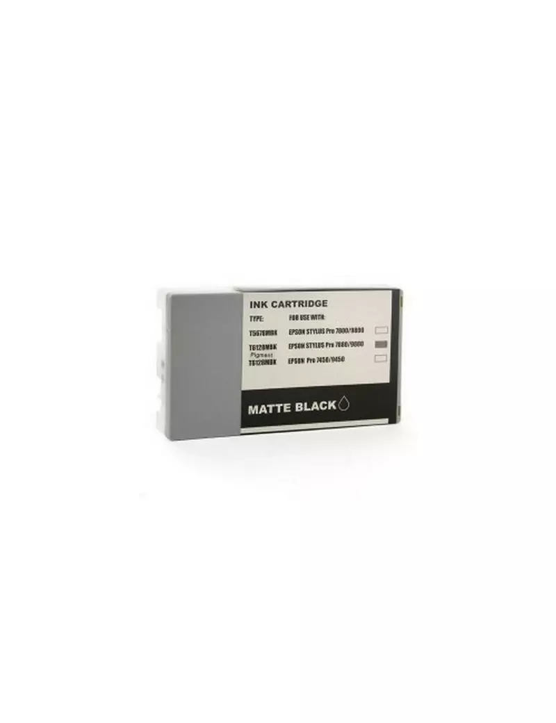 Cartuccia Compatibile Epson T612800 (Nero Opaco 220 ml) Cartuccia Compatibile Epson T612800 (Nero Opaco 220 ml)