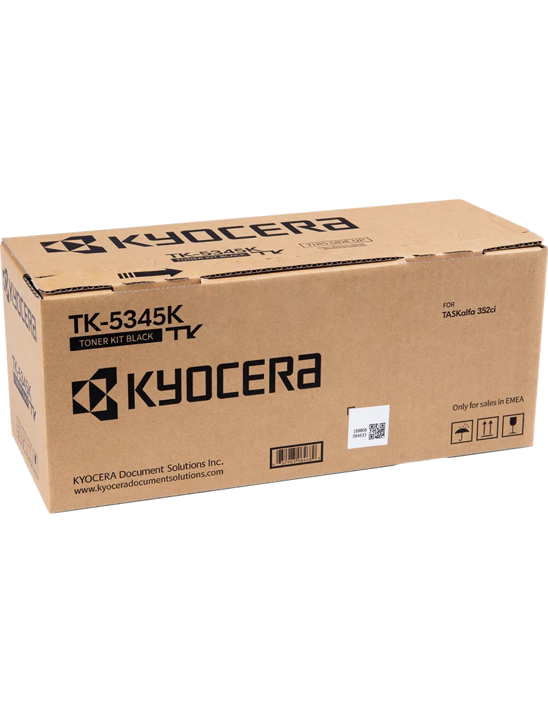 Toner Originale Kyocera TK-5345K 1T02ZL0NL0 (Nero 17000 pagine)