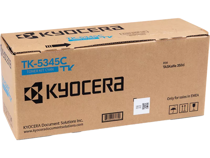 Toner Originale Kyocera TK-5345C 1T02ZLCNL0 (Ciano 9000 pagine)