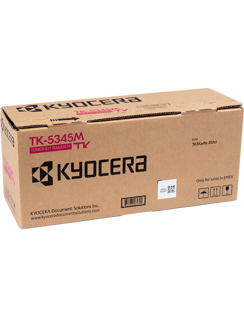 Toner Originale Kyocera TK-5345M 1T02ZLBNL0 (Magenta 9000 pagine) Toner Originale Kyocera TK-5345M 1T02ZLBNL0 (Magenta 9000 pagine)