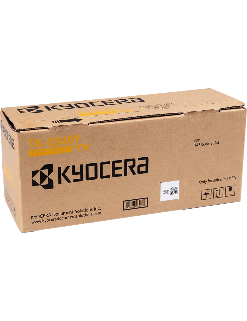 Toner Originale Kyocera TK-5345Y 1T02ZLANL0 (Giallo 9000 pagine) Toner Originale Kyocera TK-5345Y 1T02ZLANL0 (Giallo 9000 pagine)