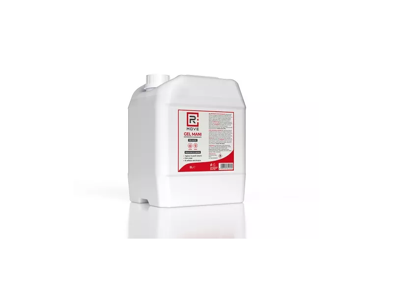 Igienizzante Mani Gel Con Aloe RMove - Alcool 70% (Conf. 5 Litri)