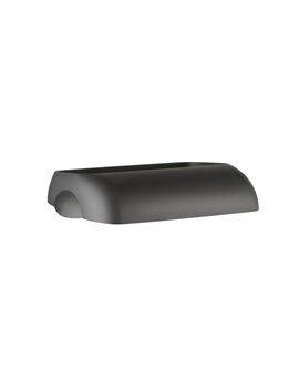 Coperchio per Cestino Gettacarte Mar Plast - 23 Litri - 33,5x22,5x9 cm - A74401NE (Nero)